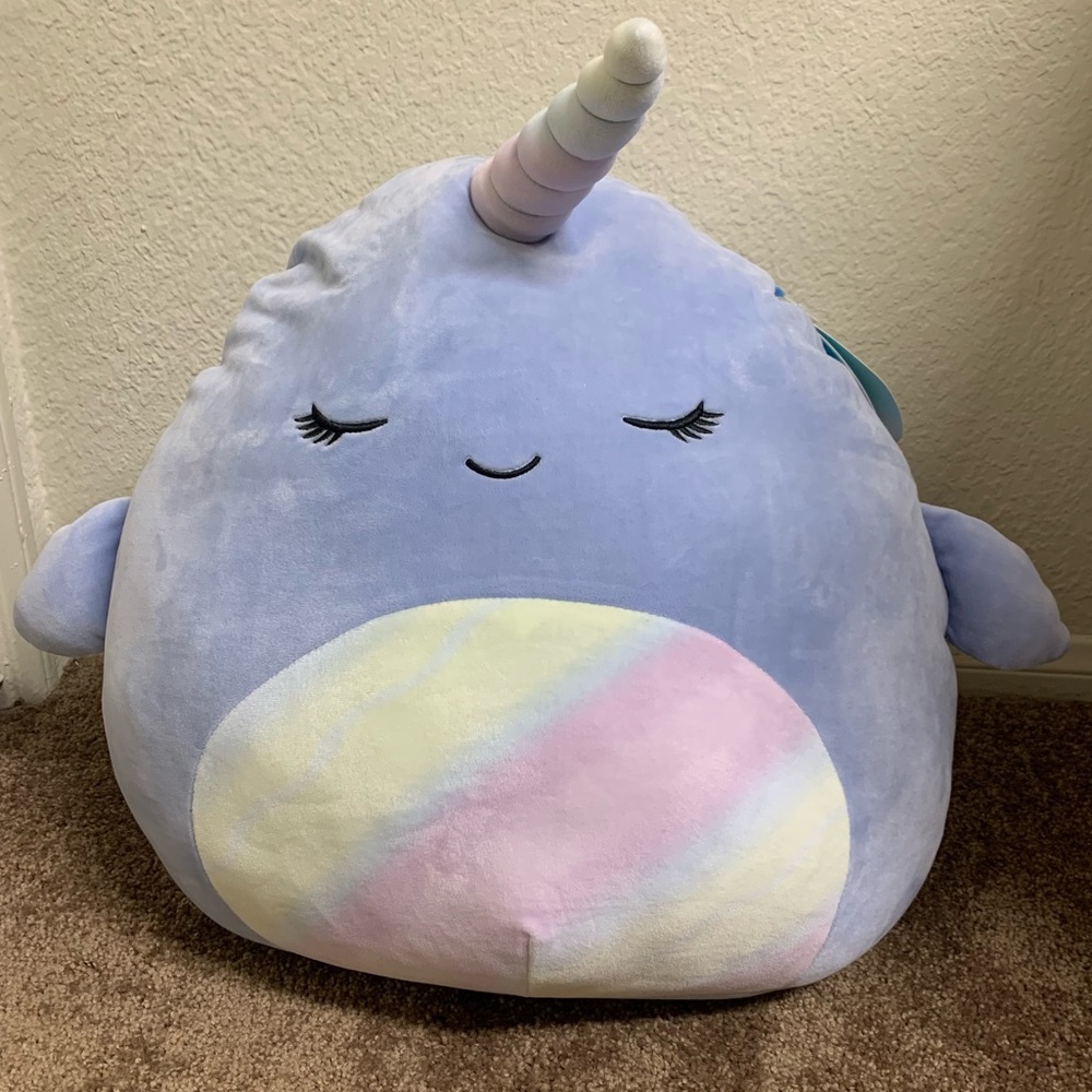 Squishmallow Naomi (16”) Narwhal NWT